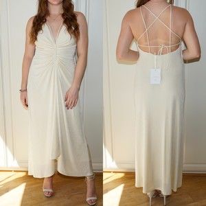 Anthropologie Significant Other White Dress